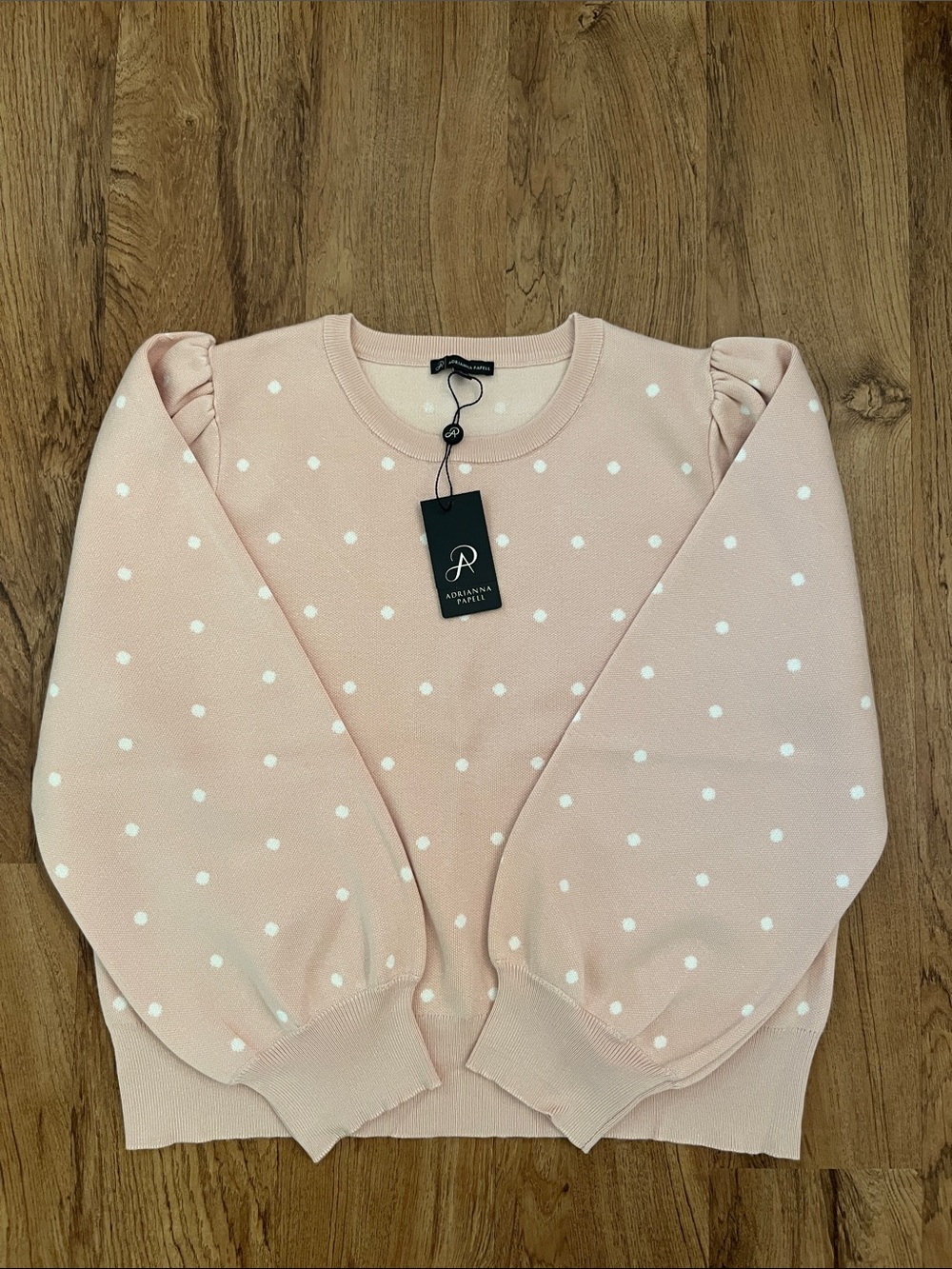 NWT Adrianna Papell Balloon Sleeve Sweater